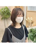ミディアム×外ハネStyle♪