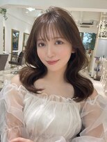 フォルテ 表参道店(FORTE)&nbsp;【フォルテ千鶴】オリーブベージュ/レイヤーカット/ウェットヘア