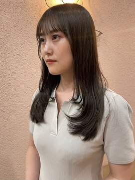 トリコ 柏(tricot) 大人可愛い/レイヤーヘア/顔まわりレイヤー/ワンカールヘア/