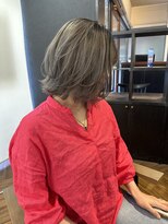 ウニレ バイ センス(unire by sense)&nbsp;【大人のデザインカラー】レイヤーボブ/バレイヤージュカラー