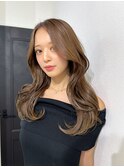 韓国風ヨシンモリブラウンカラー髪質改善トリートメント