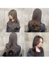 【YUKI】韓国風layer cut × ブリーチなしでつくる透明感MAXツヤ感colorが得意！~上品で大人っぽstyle~