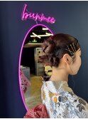 ヘアセットも♪♪