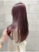 松尾菫菜/ラベンダーカラー/ブリーチ/ハイトーン/韓国ヘア