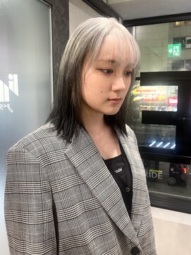 ゼスト ジグ(ZEST ZIGU) シルバーグレー デザインカラー ルーツカラー mao 吉祥寺