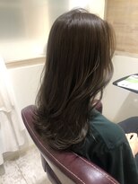 リドルヘアー 石井町店(Riddle HAIR) ナチュラルオリーブベージュカラー