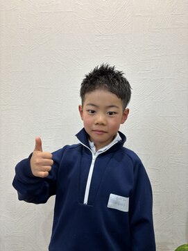 小谷理髪店 ソル(SOL) 『小学生＋２ブロック刈り上げ』