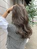 【人気NO.1】カット＋透明感カラー＋コアミートリートメント ￥15300→￥13770