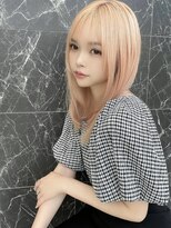 アッシュ 宮前平店(Ash) ピンクブロンド