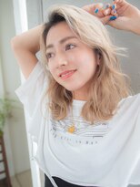 アマリス(Amaris)&nbsp;ハイトーンかきあげスタイル20代/30代/40代/50代/庭瀬