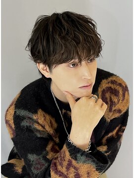 アドール(ADOR) #栄メンズパーマ#栄メンズカット#シースルーマッシュ