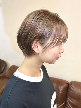 ヘアスペース クレール(hair space clair) 【clair清水恭平】30代40代襟足改善ショートカット/似合わせ