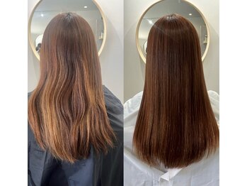ラナン(Lanan)の写真/年齢による髪のお悩みや、うねり・広がりなどの悩みを解決！髪質に合わせた施術で理想のストレートヘアに☆