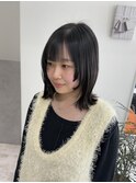 ◎ツヤ髪×顔周りレイヤーボブ