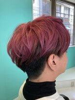 ユー イケブクロ(u Ikebukuro)&nbsp;ワインレッド/束感マッシュ