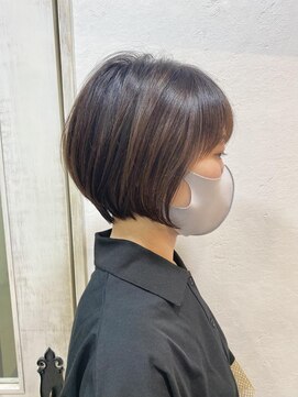 オレンジ(orange) 【浅田】丸みショートボブ