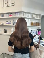 ペレ 渋谷(PELE)&nbsp;ホワイトグレージュ/デジタルパーマ/チェリーブラウン/渋谷