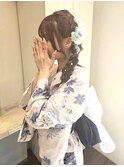 夏☆浴衣着付＆ヘアセット
