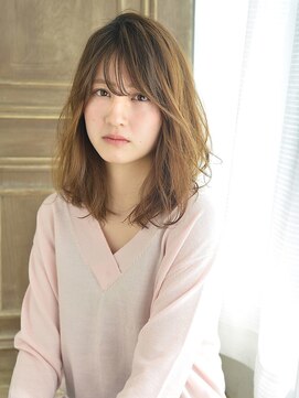 アッド バイ ケーツー(add by K-two) 【add】柔らか揺れ小顔ミディアム/心斎橋&難波&堀江&新町