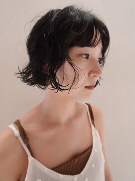 ミース(MIES) ボブ/レイヤーボブ/ショートカット/パーマ/なんば/担当者平井