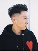 ニュアンスパーマ（ミドルフェード）