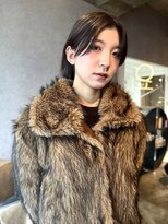 イトシテ&nbsp;切りっぱなしボブ×顔周りレイヤー　【鎌田　隆雅】