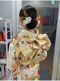 成人式～シニヨンアレンジ