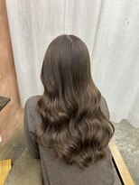 ユニーク(UniQ) olive beige×髪質改善treatment