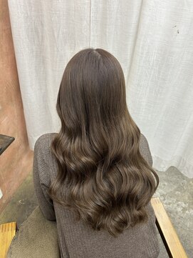 ユニーク(UniQ) olive beige×髪質改善treatment