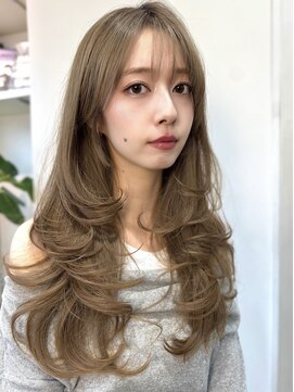 イヴォーク トーキョー(EVOKE TOKYO) 似合わせカット艶髪ミディアムレイヤーバタフライレイヤー