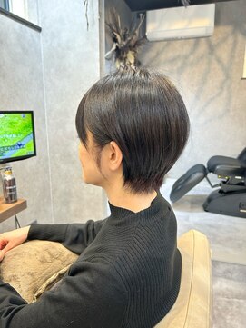 ナロ(NARO) 【小顔似合わせカット】30代40代50代ショートボブ/ボブ/髪質改善