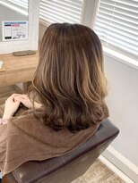 リムアズール 郡山店(Rim Azur)&nbsp;バレイヤージュ風ハイライト