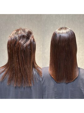 ディアーズ 徳島店(Dears) 改善5回目/パサつき広がり→まとまり艶