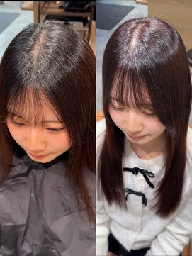 シェノン 奈良橿原店(CHAINON) 前髪矯正/奈良美容室/橿原美容室/奈良矯正/橿原縮毛矯正