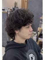 エメ(aimer)&nbsp;スパイラルパーマ / 弘前市 / メンズパーマ / 弘前駅
