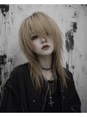 ＊シャギーカットハイレイヤーウルフミディアムレイヤーカット