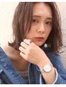 【6月限定】カット+透明感カラー+TR ¥14700→¥9000