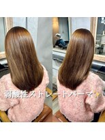 ゴエン(goen)&nbsp;【梅雨、猛暑対策】艶髪弱酸性ストレートパーマ