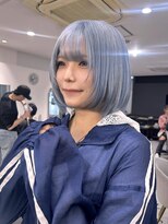 キング 梅田(K!ng)&nbsp;縮毛矯正髪質改善レイヤーカットハッシュカットダブルカラー