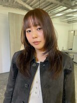 カシェ ナカザキ(CACHE NAKAZAKI) ダブルカラー/ブリーチなしのダブルカラー/レイヤースタイル