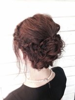 ネオリーブ アンド 渋谷店(Neolive &)&nbsp;【Neolive & 渋谷店】編み込み　大人可愛い　セット　（ミディ）