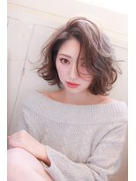 セシルビー 溝の口(SECILB)&nbsp;抜け感ウエーブボブ/ハイトーンカラー３