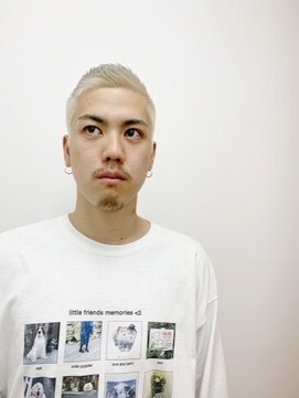 アットウィルヘアー(at will hair) メンズ ホワイトカラー
