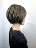 アッシュグレーショート☆
