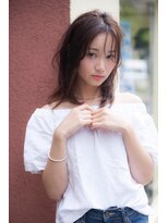 レニーバイエース(LANY by ACE)&nbsp;【LANY 横浜】 シースルーバング×ダークブラウン