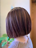 ヘアーシー(HAIR C,)&nbsp;［HAIR C shoichi］ハイライトボブ