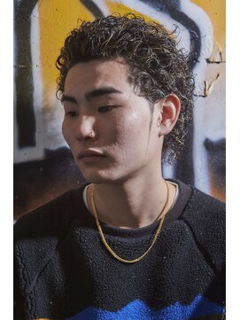 チルチェア 渋谷店(CHILL CHAIR) オールバック×スパイラルパーマ