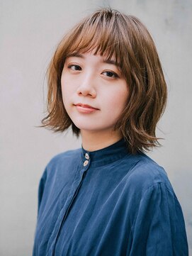 リワーズ 千歳船橋店(ReWARDs) 美髪/大人かわいい/こなれミディ/サンドベージュ[千歳船橋]