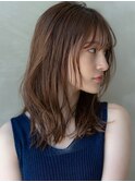 似合わせカット/くびれヘア/アースカラー/デザインカラー