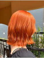 シルフ 吉祥寺(sylph)&nbsp;ビタミンカラーの切りっぱなしボブ